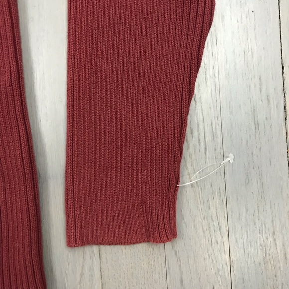 NWOT Eddie Bauer V Neck Ribbed Pullover Sweater - Picture 4 of 6